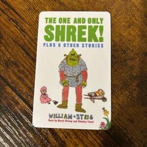 The One and Only Shrek! Yoto Card - Green Illustration